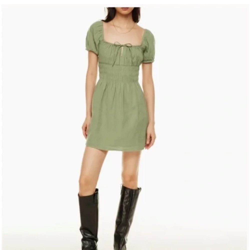 Aritzia Sunday Best Kay Dress - Sage